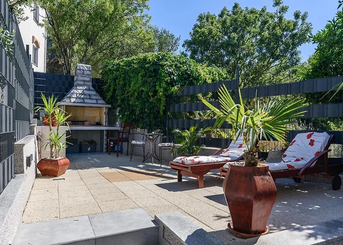 In Arbanija With Bubble Bath Apartament